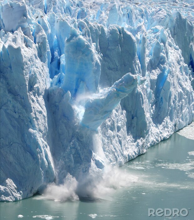 Bild Schmelzender Gletscher als bedrohte Natur