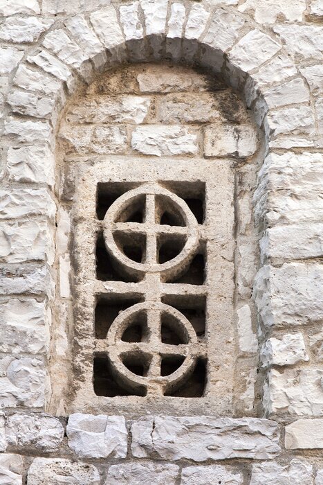 Bild Schmuckvolles kirchenfenster