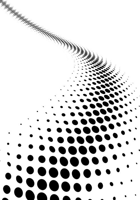 Bild Schwarz-weißer Weg