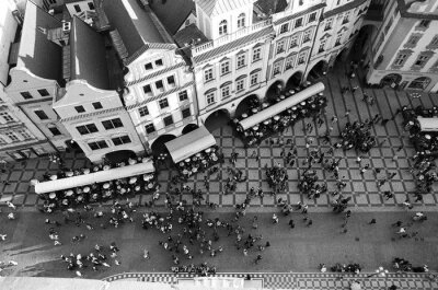 Bild Schwarz-weißes Prag