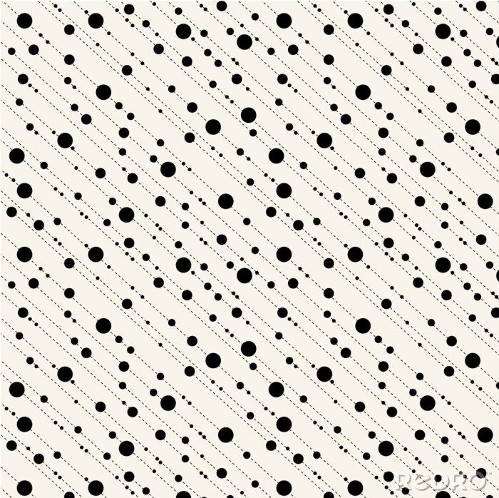 Bild Schwarze Punkte auf weißem Hintergrund