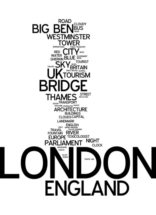 Bild Schwarze Schrift auf weißem Hintergrund