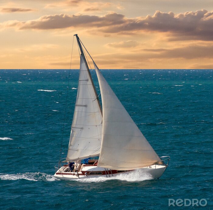 Bild Segelboot-Hochseereise