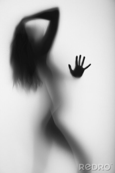 Bild Sinnliche Silhouette einer Frau