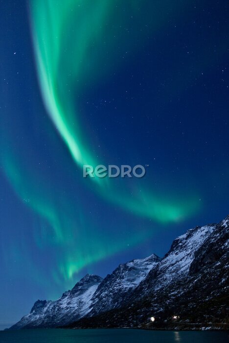 Bild Skandinavische Polarlichter in Norwegen