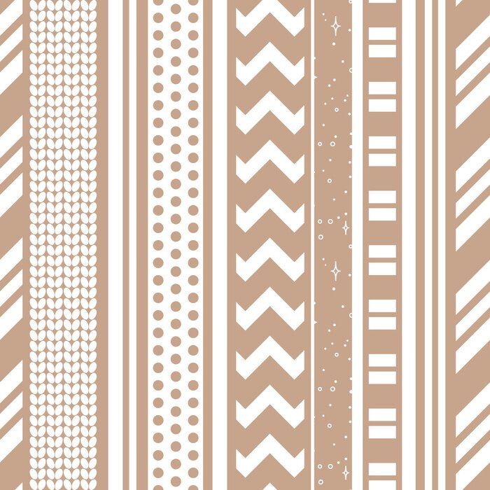 Bild Skandinavisches Beige-Muster