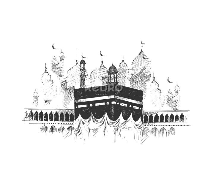 Bild Skizze von Mekka