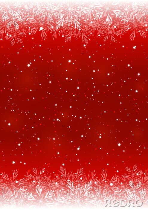 Bild Snowflakes shiny borders for Your Christmas design