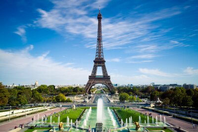Bild Sommerlicher Blick auf Architektur von Paris