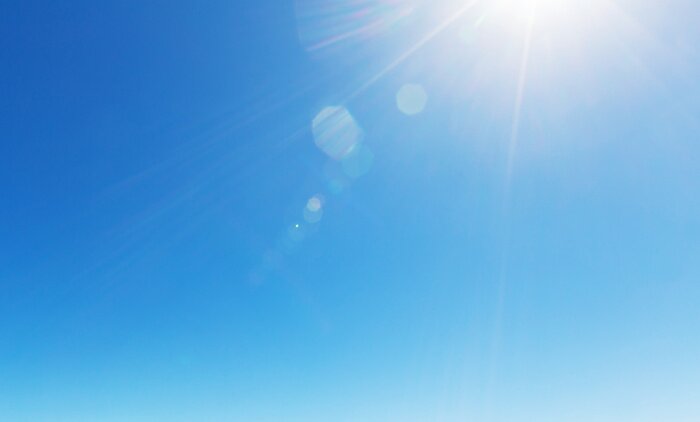 Bild Sonnenschein am Himmel