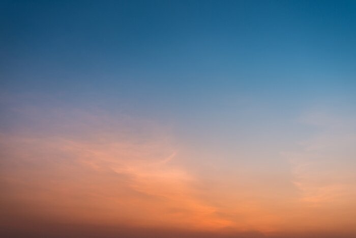 Bild Sonnenuntergang am Himmel