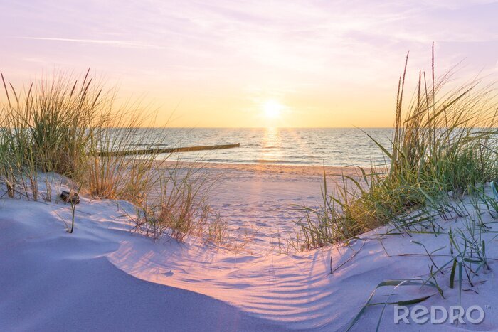 Bild Sonnenuntergang an der Ostsee
