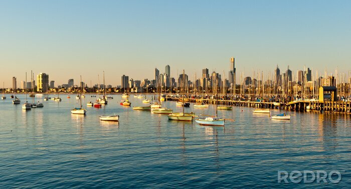 Bild Sonnenuntergang Australien 3D