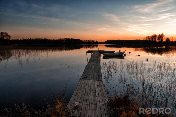 Bild Sonnenuntergang in Skandinavien