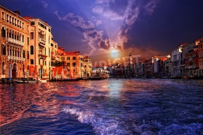 Bild Sonnenuntergang in Venedig