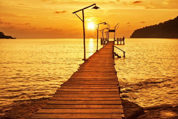 Bild Sorgloser Sonnenuntergang