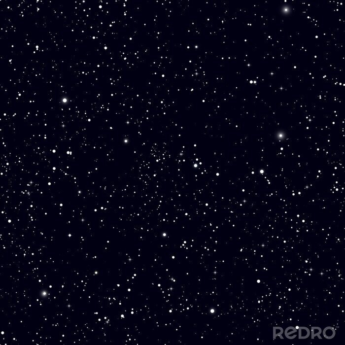 Bild Space mit Sternen Vektor Hintergrund. Galaxie und Planeten im Kosmos-Muster