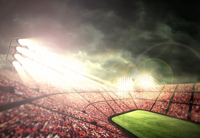 Bild Stadion am Abend