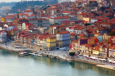 Stadt an der portugiesischen Küste