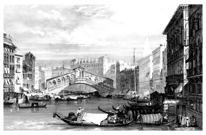 Bild Stadt aus der Vergangenheit Venedig
