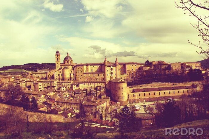 Bild Stadt in Vintage-Farben