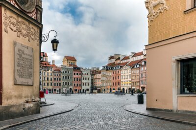 Bild Stadtlaternen in Warschau