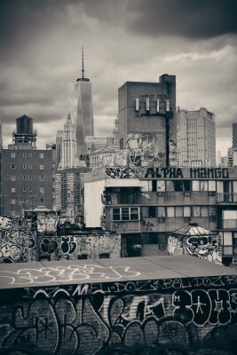 Städtische Graffiti New York City