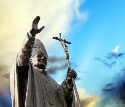 Bild Statue von Johannes Paul II