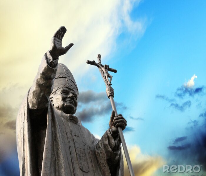 Bild Statue von Johannes Paul II