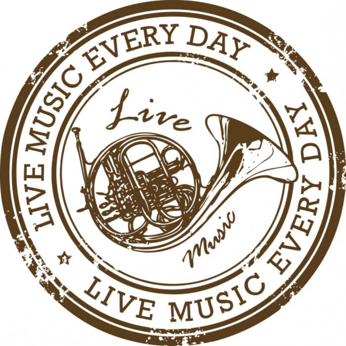 Bild Stempel mit Musik