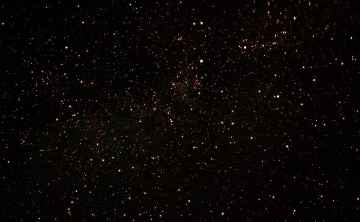 Bild Sterne am Himmel schwarz