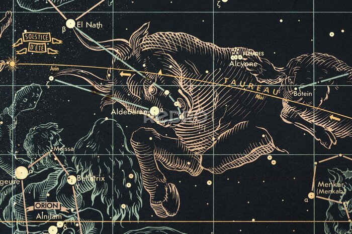 Bild Sterne im Stier-Horoskop