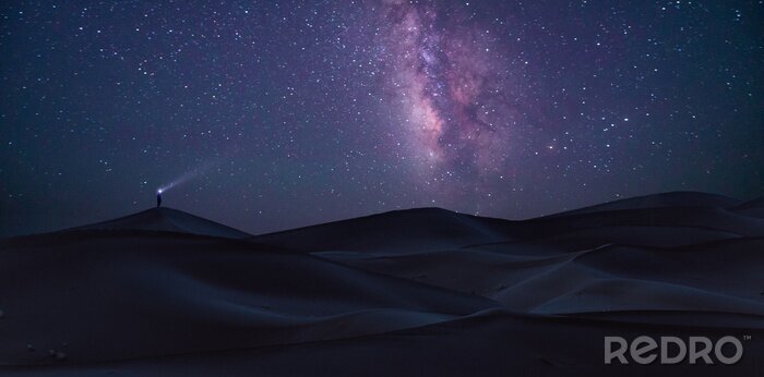 Bild Sterne über Wüste