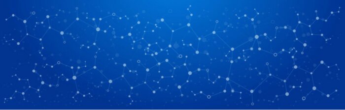 Bild Sternsysteme auf blauem Hintergrund