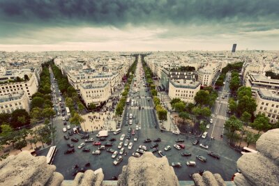 Bild Straßen an den Champs-Elysées