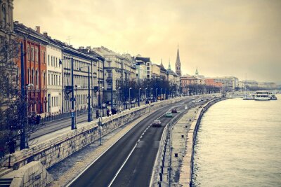 Bild Straßen in der Stadt Budapest