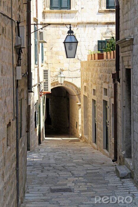 Bild Straßenarchitektur von Dubrovnik