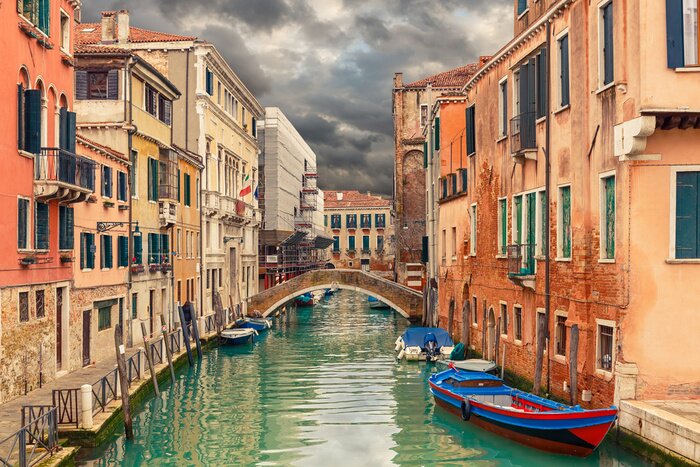 Bild Sturmwolken in venedig