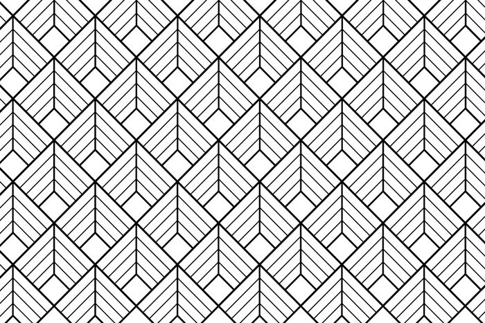 Bild Subtiles geometrisches Muster schwarz-weiß