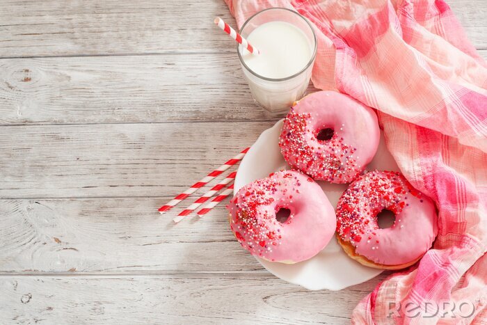 Bild Süßigkeiten und Dessert rosa