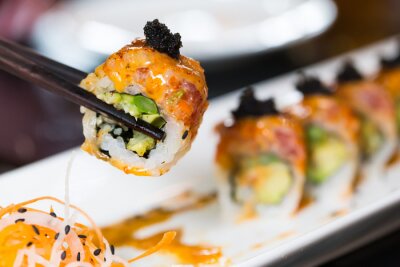 Bild Sushi mit Zusätzen