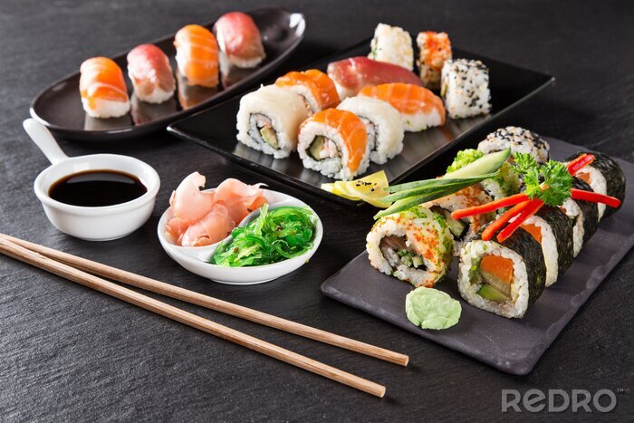 Bild Sushi Rolle Set