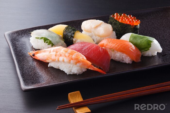 Bild Sushi und Kaviar