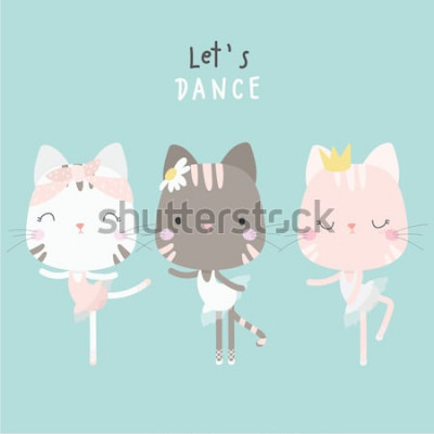 Bild Tanzende Kleinkatzen
