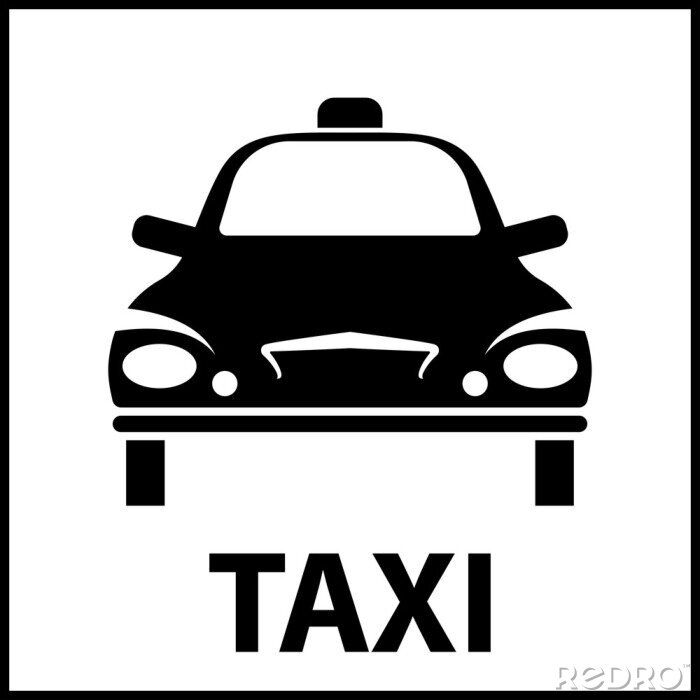 Bild Taxi-Symbol-Symbol