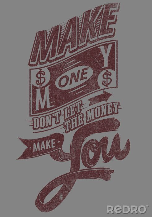 Bild Text über das Geldverdienen