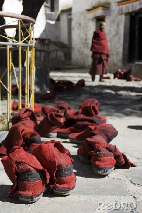 Bild Tibetanische Mönche