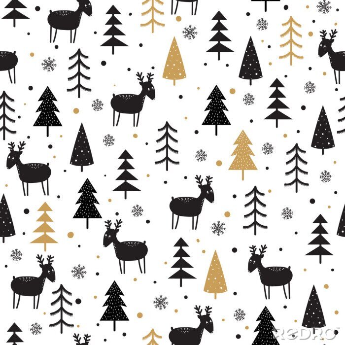 Bild Tiere im Winterwald