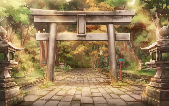 Bild Torii Gate Anime