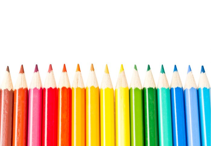 Bild Traumschule und Buntstifte